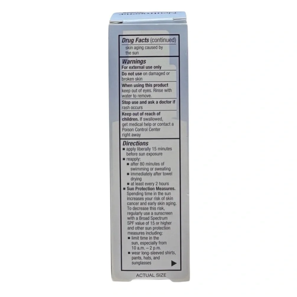 (6) Neutrogena Ultra Sheer SPF 60+ FRAGRANCE FREE Face Serum Old Formula 1.7oz